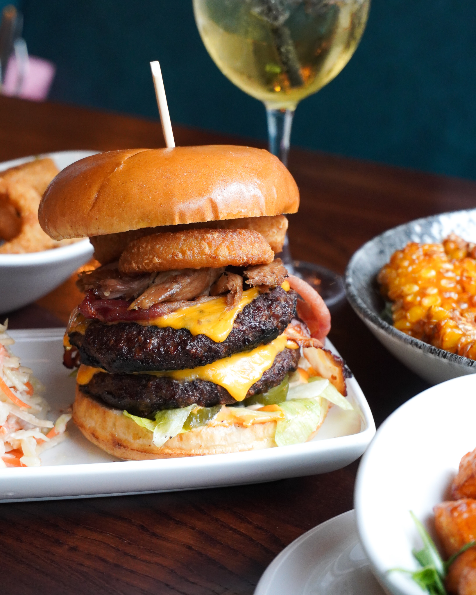 Double Stacked Burger